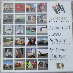 Vintage - KODAK Photo CD Access Software & Photo Sampler, 1993
